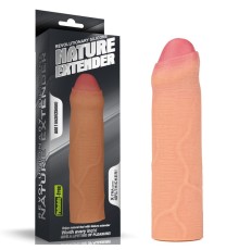 Насадка удлиняющая телесная Revolutionary Silicone Nature Extender Uncircumcised