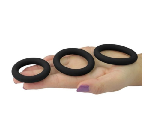 Мягкие силиконовые кольца для пениса Power Plus Soft Silicone Snug Ring