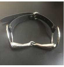 Stainless Steel Snaffle Gag