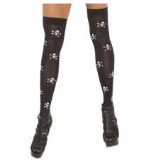 Halloween Favourite Skull Thigh High Stockings