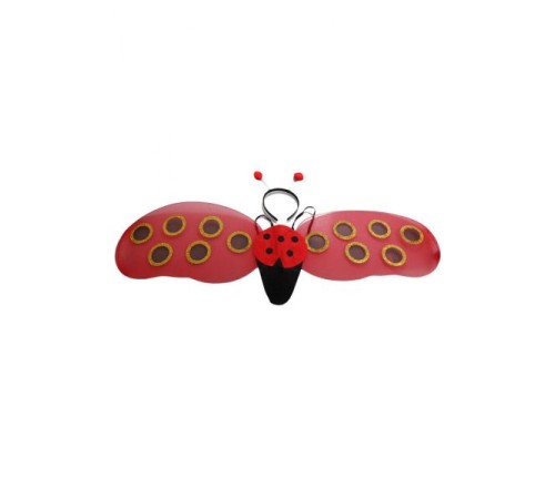 Ladybug Headband & Wings Costume Accessory