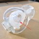 Male Silicone spikes Cage With fixed Resin Ring Chastity Device Standard