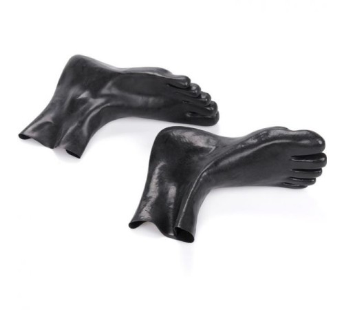 natural latex five fingers socks