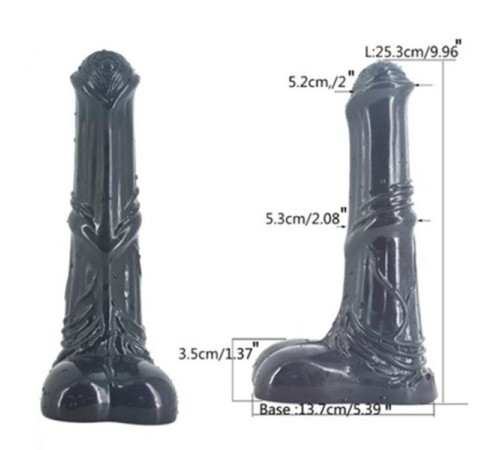 New Dildo HORSE Penis Animal Large Huge Monster Flesh