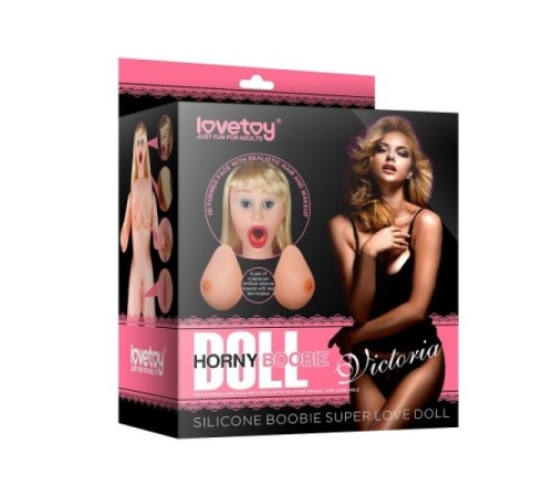 Силиконовая -кукла блондинка Silicone Boobie Super Love Doll