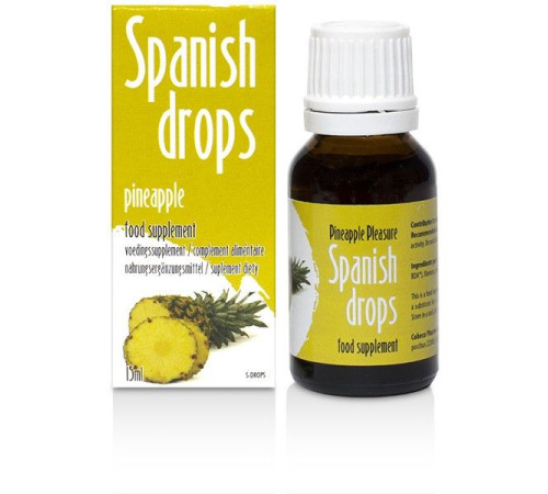 Возбуждающие капли Spanish Drops Pineapple Pleasure, 15мл