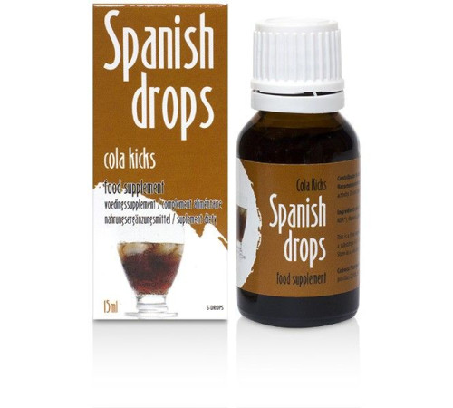 Возбуждающие капли Spanish Drops Cola Kicks, 15мл