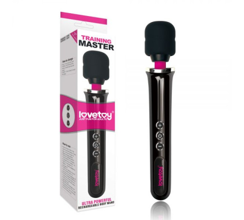 Мощный Масажер клитора Training Master Ultra Powerful Rechargeable Body Wand