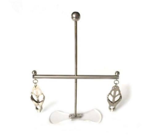 Stainless steel Uniquely designed Clover Nipple Clamps