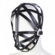 Leather Black bondage Hoods