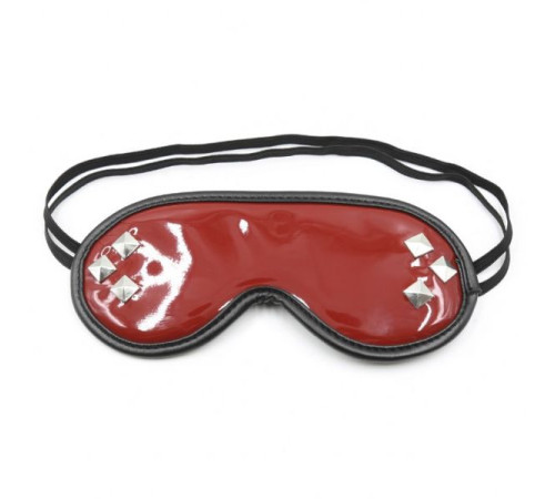 Red Bright Surface Leather Blinders