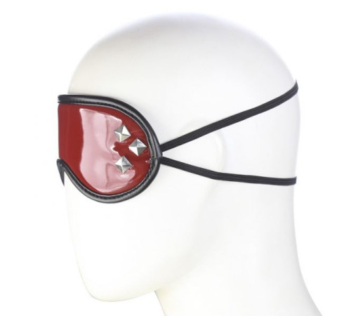 Red Bright Surface Leather Blinders