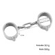 Stainless Steel New Style Male Handcuffs