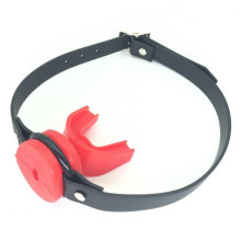 CHOMP Silicone Mouth Gag OXBALLS RED