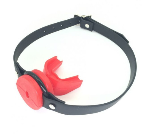 CHOMP Silicone Mouth Gag OXBALLS RED