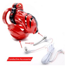 Electro-sex New 3D Design Male Polyethylene Chastity Integrative Device