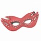 Маска на глаза Leather Cat Mask Red