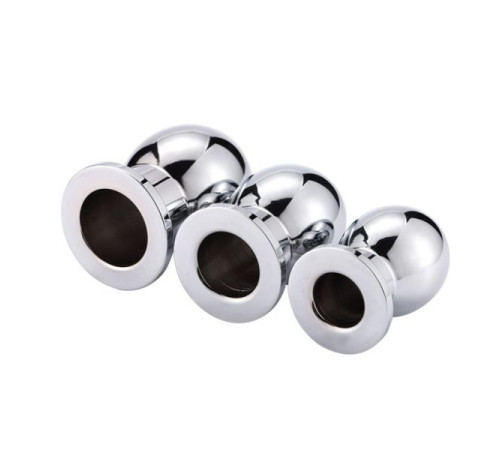 особиста пробка с отверстием Hollow Aluminum Anal Plug Small