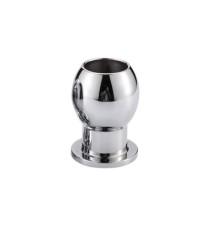 Задня пробка с отверстием Hollow Aluminum Anal Plug Large