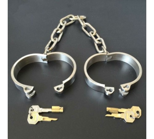 Female Latest Design Male Bolt Lock Stainless Steel Anklets