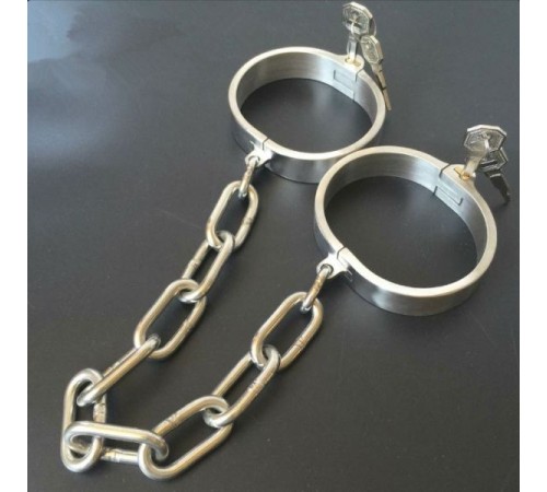 Female Latest Design Male Bolt Lock Stainless Steel Anklets