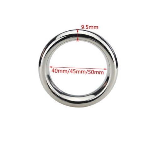 Stainless Steel Donut Cock Ring