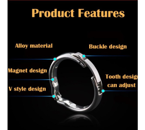 Male Metal Foreskin Correction Penis Ring Adjustable Glans Ring