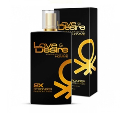 Феромоны для мужчин Love&Desire Gold Men, 100мл