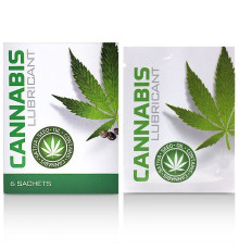 Водный лубрикант Cannabis Lubricant Water-based Sachets, 6x4мл