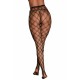 Crisscross Netted Pattern Pantyhose