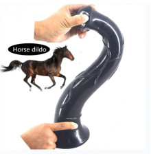 Фаллоимитатор дилдо коня Horse Phallus Anal Plug Black