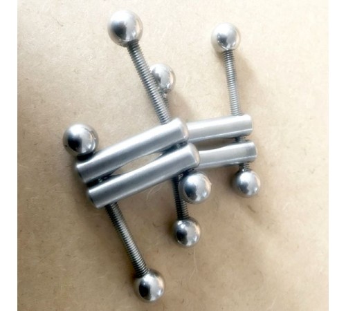 Stainless Steel Twin Screws Nipple Press