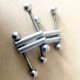 Stainless Steel Twin Screws Nipple Press