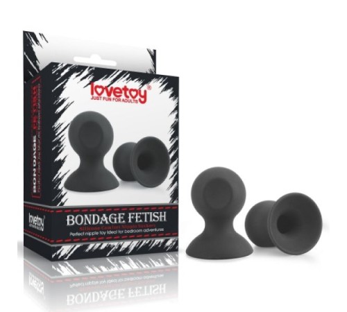 Присоски для сосков Bondage Fetish Silicone Comfort Nipple Suckers