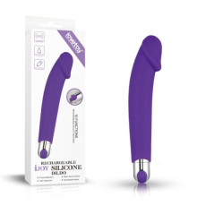 Масажер фиолетовый Rechargeable IJOY Silicone Dildo