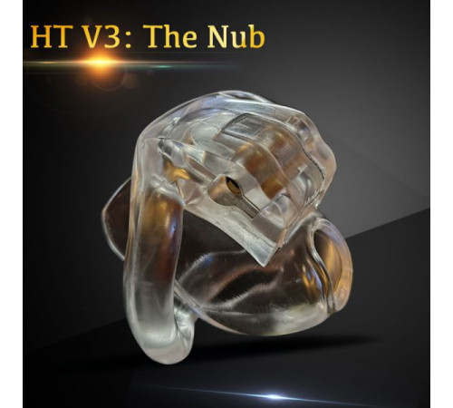 Minimal HT V3 Male Chastity Device with 4 Rings