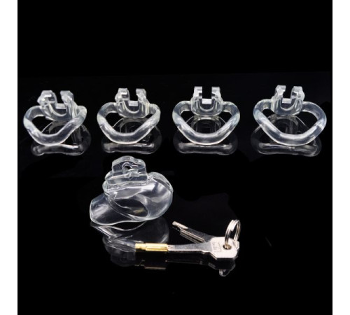 Minimal HT V3 Male Chastity Device with 4 Rings