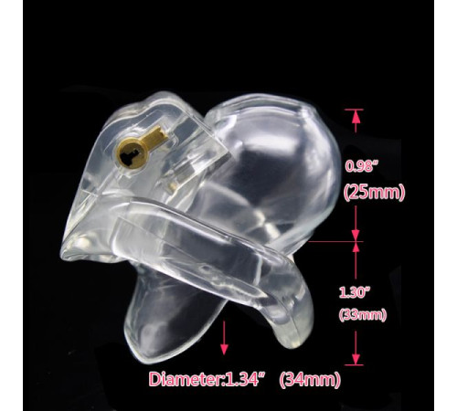 Minimal HT V3 Male Chastity Device with 4 Rings