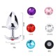 Metal Crystal Anal Plug Anal Dilatator Butt Plug M