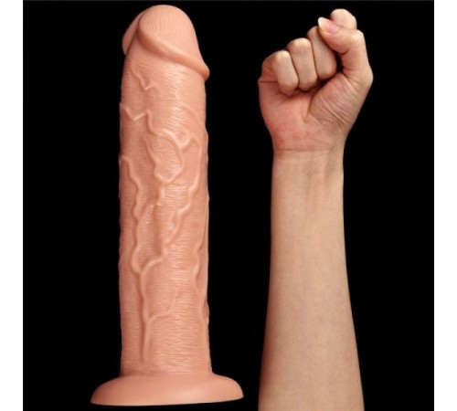 Фаллоимитатор гигант на присоске Realistic Long Dildo 11.0