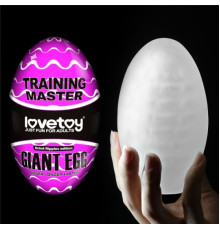 Гибкий мягкий мастурбатор Giant Egg Grind Ripples Edition