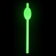 Коктейльные трубочки в форме  губ Glow in the Dark Pussy Straws, 9шт