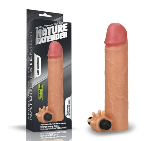 Насадка удлиняющая на  Revolutionary Silicone Nature Extender Flesh