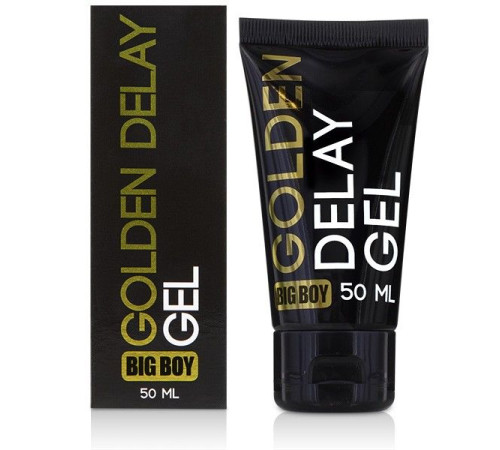 Гель для отсрочивания задоволення Big Boy Golden Delay Gel, 50мл