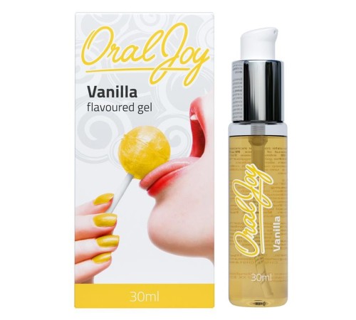 Оральный гель со вкусом ванили Oral Joy Vanilla, 30мл