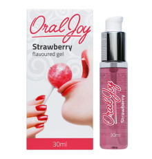 Оральный любрикант со вкусом клубники Oral Joy Strawberry, 30мл