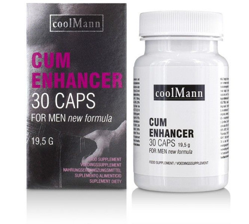 Препарат для улучшения качества спермы CoolMann Cum Enhancer, 30шт