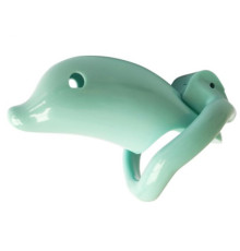 New Dolphin Type Male Chastity Device cyan