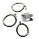 stainless steel latest silvery ophicephalous chastity device