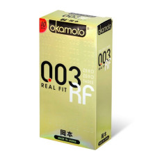 Презервативы ультратонкие Okamoto Real Fit 0.03, 10 шт